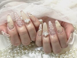 【Rika】ツイードネイル