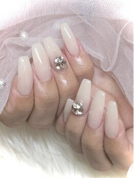 ベリール 南平岸店(Be'Leel)の写真/『新規☆長さ出し・スカルプ¥8820』カラーは200種類♪10本長さ出し+ジェルでのワンカラー/グラデーション☆