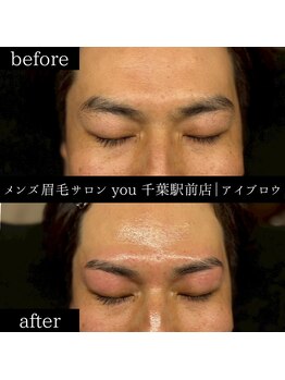 ユー 千葉駅前店(you)/メンズ眉毛/メンズ眉/千葉駅