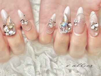 サリエ(S`allier)の写真/定額メニューでお得にネイルを楽しみませんか♪デザインの種類が豊富なので毎回選ぶのが楽しみになります☆
