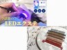 モチ抜群/汗水に強い◆LED×カラーフラットラッシュ100本(オフ込)¥6500