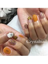 クリスタルネイル ボンベルタ橘店(CRYSTAL NAIL)/ハロウィンネイル