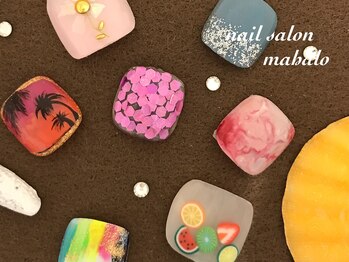 マハロ(mahalo)/フットサンプルです☆