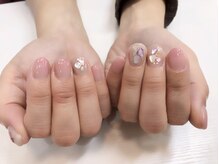 ココロバ ネイルアンドビューティーサロン(COCOLOBA)/カラーシェル×ピンクネイル♪