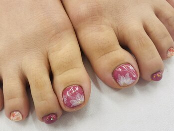 ダブルネイル(Double Nail)/フット デザインコンテスト23番