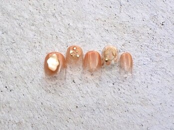 ニコルネイル(nicole nail)/定額¥9000 オレンジグラデ