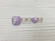ルチア ネイルアンドアイラッシュ 元今泉店(Lucia)/フット定額　オフ込￥9100