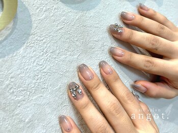 アンガット(angot.)/リボンパーツネイル