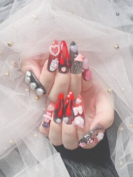 ドールネイル 札幌店(Doll Nail)/スカルプ6本15000円
