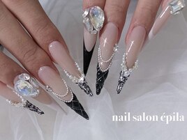 キルティング×ツイード