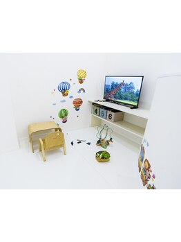 お子様同伴OKのサロン