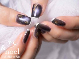 アースカラーネイル