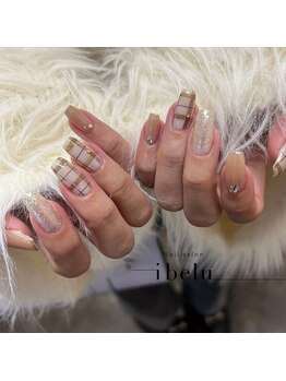 イベル 船橋店(ibelu)/チェックネイル