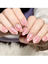 マイオティック ネイル(miotic nail)/桜チークデザイン