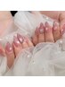 【hand】長さ出し10本＋simpleコース ¥11500