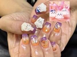 ちいかわネイル　フィルイン