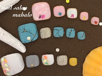 マハロ(mahalo)/フットサンプルです☆