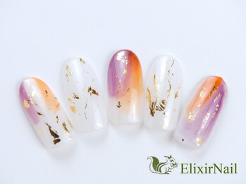 エリクサーネイル 池袋(Elixir Nail)/定額a シンプル/クーポン使用
