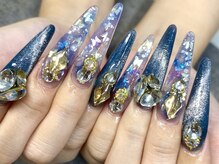 エムネイル(M-Nail)/★蝶々マグネットネイル★