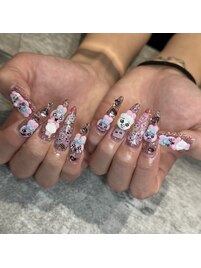 キャラクターネイル