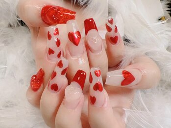 ビューティー静(Beauty静)の写真/【モチの良さに定評有◎】1本～長さだしOK!自爪の形や爪トラブルにとらわれずすらりと伸びた美しい指先に♪