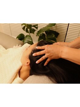 ヘッドスパで癒されたい