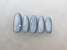 ネイル ドゥ 岡山駅前店(Nail Doux)/マグネットストーンネイル