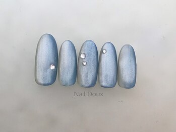 ネイル ドゥ 岡山駅前店(Nail Doux)/マグネットストーンネイル
