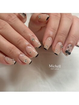 ちゅるちゅるワンホンネイル