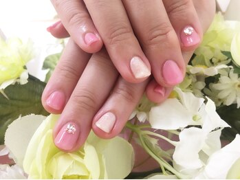 キュートピンクネイル☆