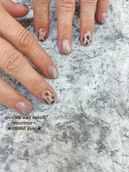 プライベート ネイルサロン マーマ(murmur)/レオパードネイル