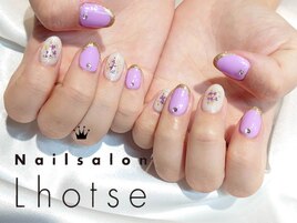 押し花ネイル