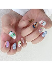 キャラクターネイル