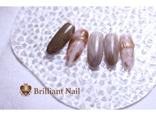 ブリリアント/秋のコレクションネイル