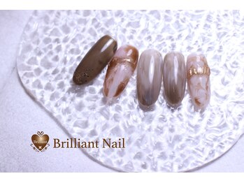 ブリリアント/秋のコレクションネイル