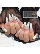 エスフィーネイルサロン リシェル(Esfy nailsalon Richer)/リボンネイル