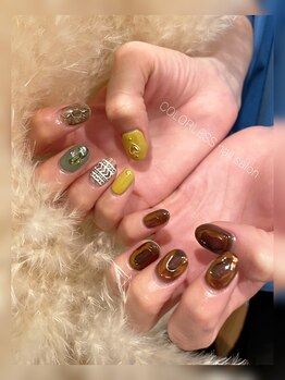 カラーレス(COLORLESS)/お客様ネイル☆COLORLESSコース