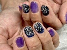 アルシエロ(al cielo)/花火ネイル