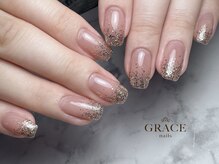 グレース ネイルズ(GRACE nails)/ラメグラデーション