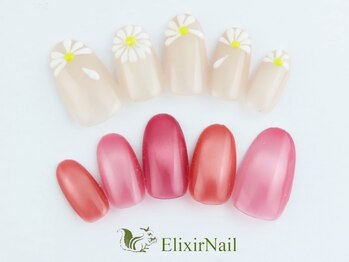 エリクサーネイル 池袋(Elixir Nail)/定額bカジュアル/クーポン使用