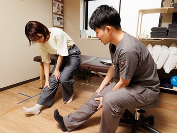 楽眠整体/セルフエクササイズの確認