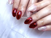 ソルネイル(sol nail)/★バレンタインネイル★