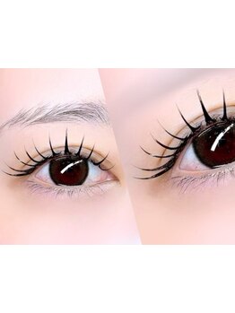 目の形にあったエクステ提案が得意