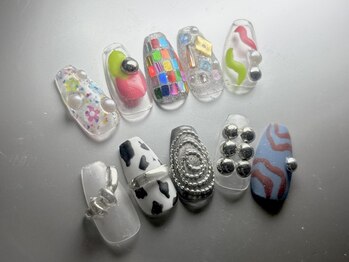 ネイル ブーマー(Nail BOOMER)の写真/シンプルからアートまで☆選べるコースを多数ご用意♪豊富なカラーと幅広いデザイン◎指先を華やかに＊