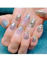 リノネイル(Lino Nail)/10本アート ￥8,856