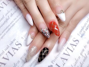 プロフェッショナル ネイルサロン ラヴィアス(LAVIAS)/【スカルプ】6本アートし放題