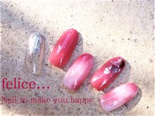 ネイルサロン フェリーチェ 東川口店(Felice)/【定額ネイル】￥7150