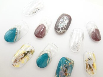 ネイルサロン クイール 小山店(NAIL SALON QUILL)/マグネット×ミラー