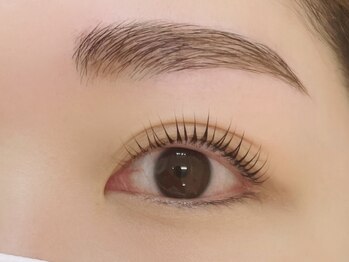 ミーナ 大財店(mina)/アイブロウWAX＋まつ毛パーマ上