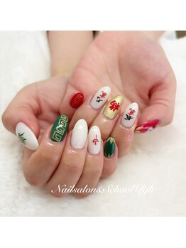 パラジェル持ち込み　麻雀ネイル